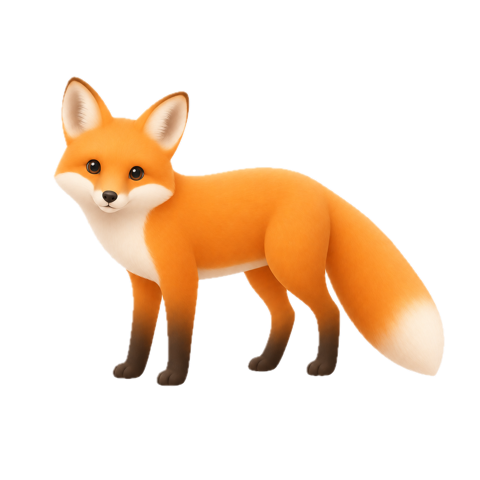 Fox mascot for Puzzle